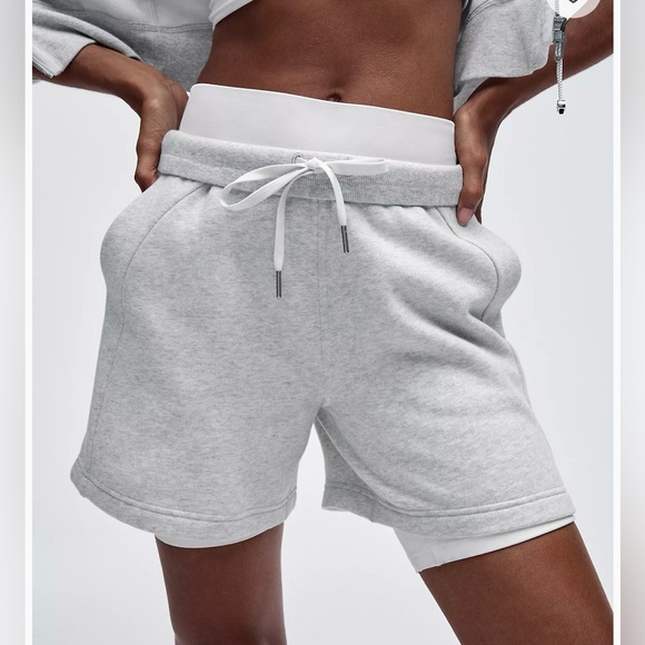 Pants - Lululemon Scuba High Rise 5” Short